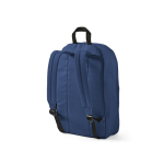 Mochila de RPET para portátil com acabamento ripstop 15,6'' cor azul real segunda vista