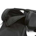 Mochila de couro sintético com espaço acolchoado para portátil 20L cor preto sétima vista 