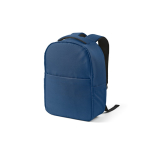 Mochila urbana em plástico reciclado com fita para trolley 17'' cor azul