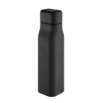 Garrafa estanque em aço reciclado com estilo industrial 1L cor preto