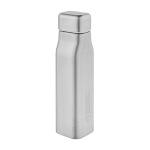 Garrafa estanque em aço reciclado com estilo industrial 1L cor prateado