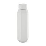 Garrafa hexagonal anti-fugas em aço inoxidável reciclado 500ml cor branco