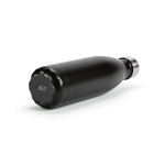 Garrafa de aço inoxidável reciclado com tampa antigotas 500 ml cor preto quarta vista 