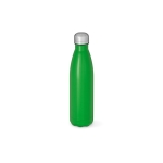 Garrafa de aço inoxidável reciclado com tampa antigotejo 500ml cor verde