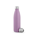Garrafa de aço inoxidável reciclado com tampa antigotas 500 ml cor violeta segunda vista