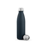 Garrafa de aço inoxidável reciclado com tampa antigotas 500 ml cor azul-marinho segunda vista