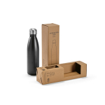 Garrafa de aço inoxidável reciclado com tampa antigotas 500 ml quarta vista 