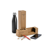 Garrafa de aço inoxidável reciclado com tampa antigotas 500 ml sétima vista 