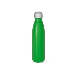 Garrafa de aço inoxidável reciclado com tampa antigotejo 770ml cor verde