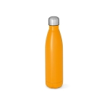 Garrafa de aço inoxidável reciclado com tampa antigotejo 770ml cor cor-de-laranja