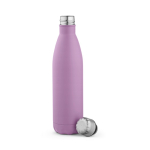 Garrafa de aço inoxidável reciclado com tampa antigotejo 770ml cor violeta segunda vista