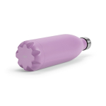 Garrafa de aço inoxidável reciclado com tampa antifugas 1L cor violeta quarta vista 