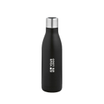 Garrafa em aço inoxidável reciclado com tampa de luz ultravioleta 520ml vista principal