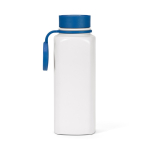 Garrafa aço inox reciclado tampa botão pressão e abertura 360° 820ml cor azul
