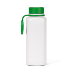Garrafa aço inox reciclado tampa botão pressão e abertura 360° 820ml cor verde