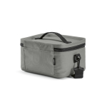 Saco térmico em plástico reciclado com dupla pega de transporte 7.5L cor cinzento segunda vista