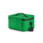 Saco térmico em plástico reciclado com dupla pega de transporte 7.5L cor verde segunda vista