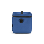 Saco térmico em plástico reciclado com abertura ampla 10L cor azul quarta vista 
