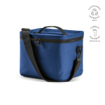 Saco térmico em plástico reciclado com abertura ampla 10L cor azul