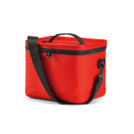 Saco térmico em plástico reciclado com abertura ampla 10L cor vermelho