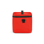 Saco térmico em plástico reciclado com abertura ampla 10L cor vermelho terceira vista 