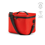 Saco térmico em plástico reciclado com abertura ampla 10L cor vermelho