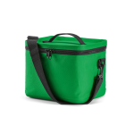 Saco térmico em plástico reciclado com abertura ampla 10L cor verde