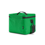 Saco térmico em plástico reciclado com abertura ampla 10L cor verde segunda vista