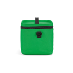 Saco térmico em plástico reciclado com abertura ampla 10L cor verde terceira vista 