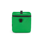 Saco térmico em plástico reciclado com abertura ampla 10L cor verde quarta vista 