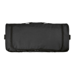 Saco desportivo impermeável em plástico ecológico com bolso oculto 50L cor preto segunda vista