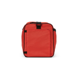 Saco desportivo impermeável em plástico ecológico com bolso oculto 50L cor vermelho terceira vista 