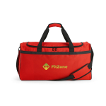 Saco desportivo impermeável em plástico ecológico com bolso oculto 50L cor vermelho