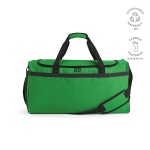 Saco desportivo impermeável em plástico ecológico com bolso oculto 50L cor verde