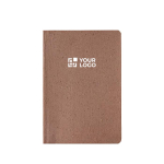 Caderno A5 com capa flexível de resíduos de café e páginas pontilhadas vista principal