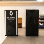 Powerbank em plástico reciclado com ecrã LED 20.000 mAh