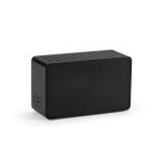Coluna sem fios em plástico reciclado com ecrã LCD 15W cor preto segunda vista