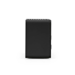 Coluna sem fios em plástico reciclado com ecrã LCD 15W cor preto quarta vista 
