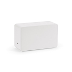 Coluna sem fios em plástico reciclado com ecrã LCD 15W cor branco segunda vista