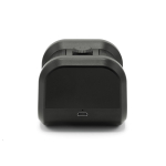Coluna portátil em plástico reciclado com graves intensos 5W cor preto