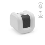 Coluna portátil em plástico reciclado com graves intensos 5W cor branco