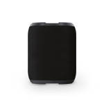 Coluna sem fios em plástico reciclado com proteção IPX6 30W cor preto vista traseira 