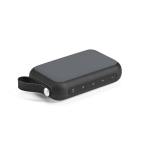 Coluna sem fios em plástico reciclado com grelhas amovíveis 10W cor preto terceira vista 