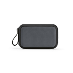 Coluna sem fios em plástico reciclado com grelhas amovíveis 10W cor preto vista traseira 
