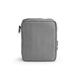 Nécessaire organizador de viagem em poliéster reciclado com gancho 4,5L cor cinzento segunda vista