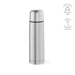 Garrafa térmica de aço inoxidável reciclado com parede dupla 500 ml