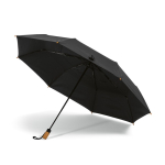 Guarda-chuva dobrável automático plástico reciclado antitempestade ø119 cor preto