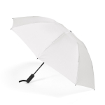 Guarda-chuva dobrável reversível automático plástico reciclado ø101,5 cor branco quarta vista 