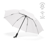 Guarda-chuva dobrável reversível automático plástico reciclado ø101,5 cor branco