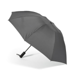 Guarda-chuva dobrável reversível automático plástico reciclado ø101,5 cor cinzento-escuro vista traseira 
